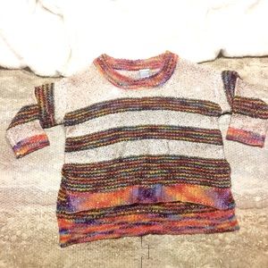 Rainbow Sparkle Knit Sweater
